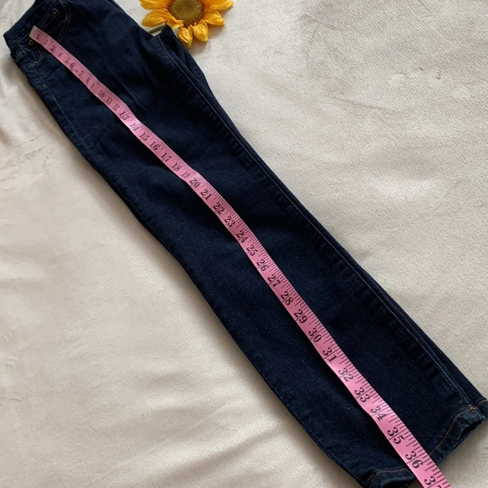 J. CREW hi rise skinny ladies jeans-size 27 VGUC 82% cotton 16% poly